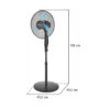 AR5EA41PB - EASY 41PB PLUS - VENTILATORE A PIANTANA - immagine 8